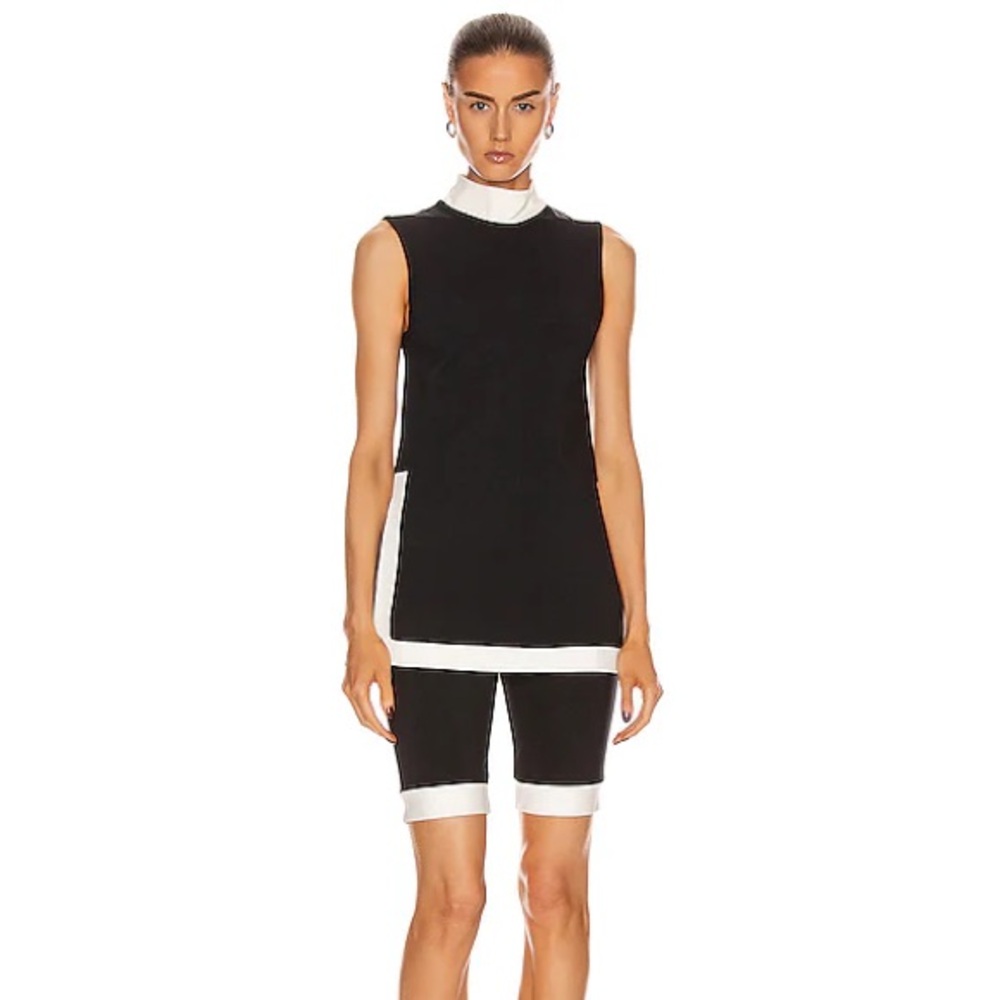 Staud Ponte Palm Beach Short Set with Sleeveless Top South of France XS